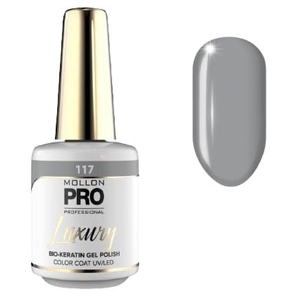 Lac unghii gel Mollon Pro Luxury Color Coat UV/LED 8ml galben