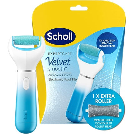 Freză electrică tălpi, Scholl Velvet Smooth, albastru