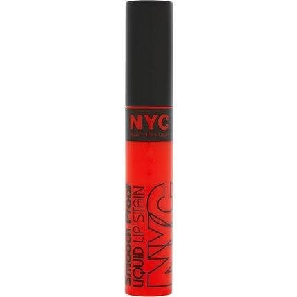 NYC Smooch Proof Liquid Lip Stain Get Noticed, ruj lichid, roz vibrant