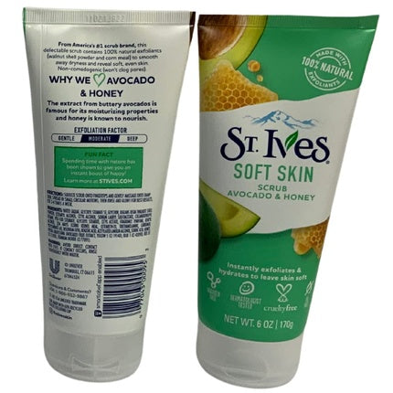 Scrub corp, St Ives, Avocado si Miere, 170g