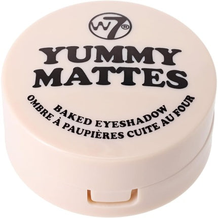 Fard de pleoape, W7, Yummy Mattes, bej