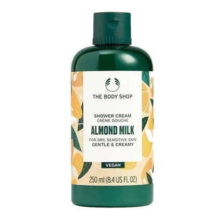 Crema de duș Almond Milk, The Body Shop, ambalaj verde, 250 ml