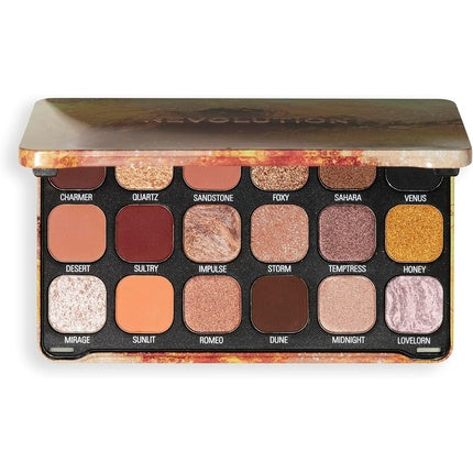 Paletă Farduri pentru Ochii Revolution Beauty Forever Flawless, 18 Culori