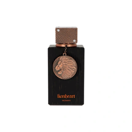 Parfum Armaf Heritage Lionheart Woman, EDT, 100 ml, sticlă neagră cu medaliu leu auriu