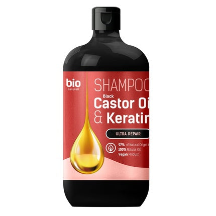 Șampon Bio Naturell Ultra Repair cu Ulei de Ricin și Keratină, 946ml