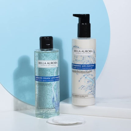 Gel de curățare facială Bella Aurora, anti-pigmentare, 200ml, migdală