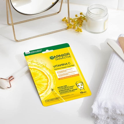 Masca de fata, Garnier, Skinactive Vitamin C, 30g