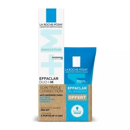 Set Îngrijire Piele Problematică, La Roche-Posay, Effaclar Duo+, 40 ml