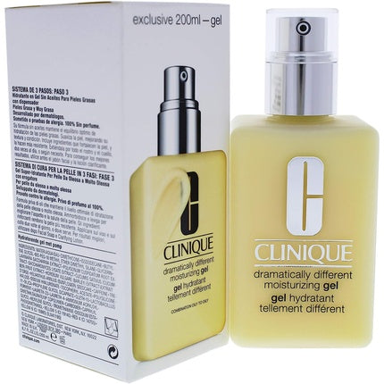 Gel hidratant, Clinique, Dramatically Different, cu pompa, 200 ml
