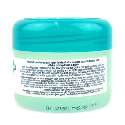 Ceară de Păr, Stylin' Dredz, 250ml, verde