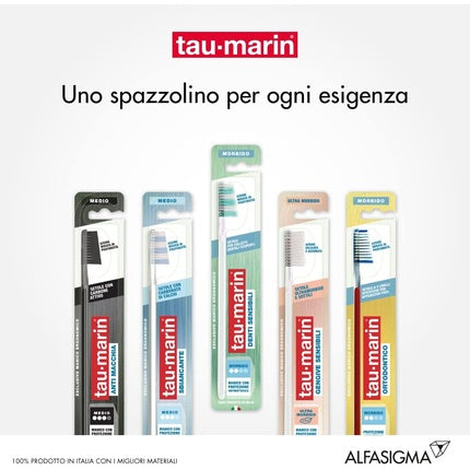 Periuță dinți Tau Marin Sensitive antibacteriană verde