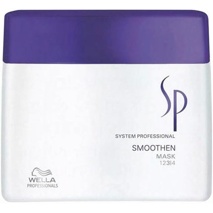Wella SP System Professional Care Smoothen Mask, Masca de păr, 400ml, albastru-violet