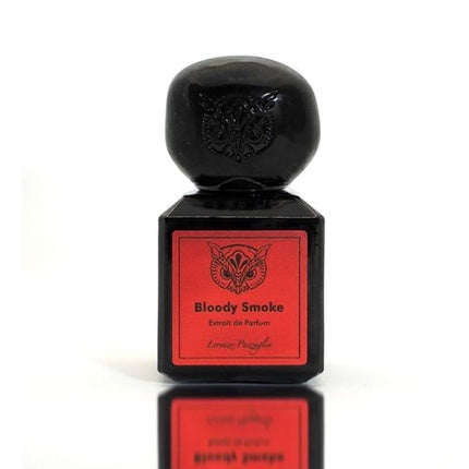 Lorenzo Pazzaglia Bloody Smoke, Extrait de Parfum, Sticlă neagră, Etichetă roșie