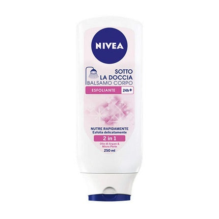 Balsam exfoliant pentru corp Nivea Sotto La Doccia, 250ml