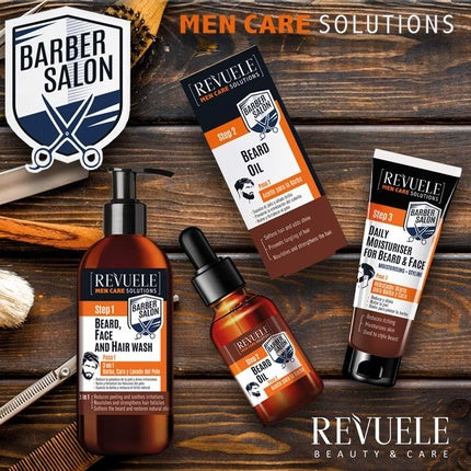 Cremă Față, Revuele, Barber Salon, alb-negru