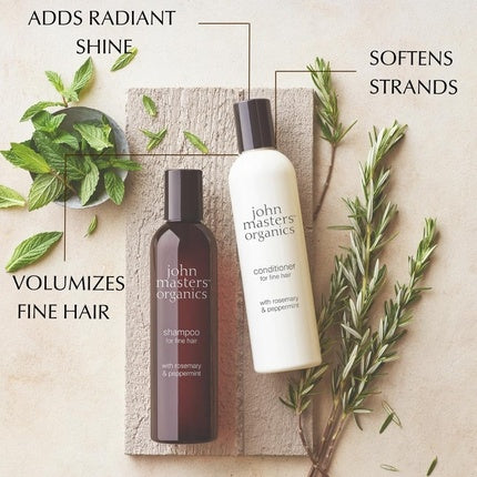 Balsam Păr Fin, John Masters Organics, Rozmarin și Mentă 236ml