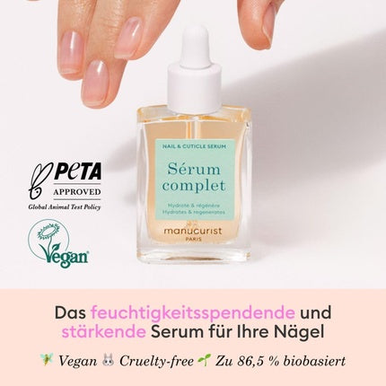 Serum pentru unghii deteriorate, Manucurist Complete Nail Serum