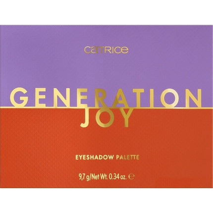 Paletă Farduri, Catrice, Generation Joy, 9 culori, vegan