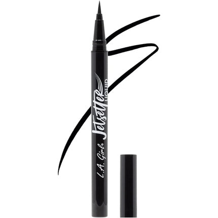 L.A. Girl Jetsetter Liquid Eyeliner, Negru, 1.5 ml