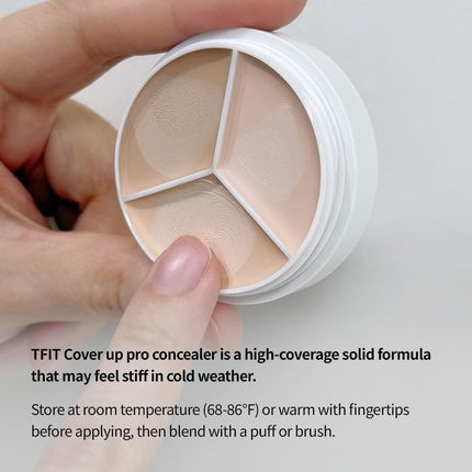 Paletă Corector Tfit Cover Up Pro 3-in-1, Corectare Culori, 30 g