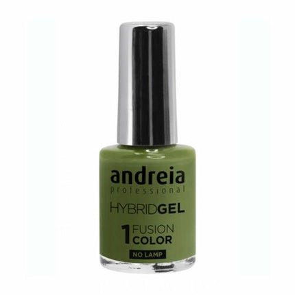 Lac unghii, Andreia, Hybrid Fusion H57, 10.5ml, culoare verde