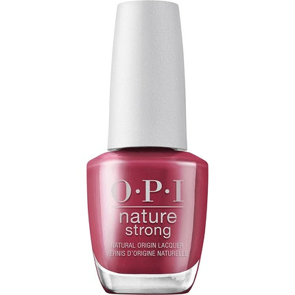 Lac de unghii, OPI Nature Strong, uscare rapidă, roșu
