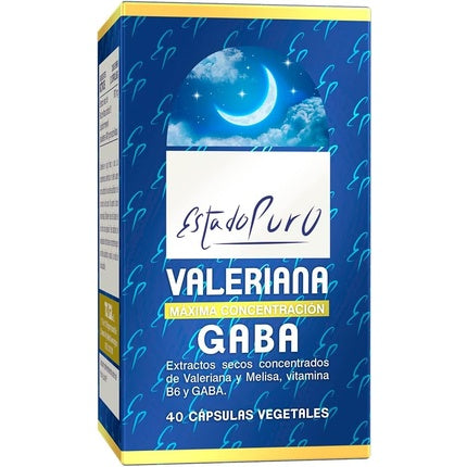 Supliment alimentar, Tong-Il, Pure State Valerian cu Gaba, 40 capsule