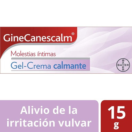 Gel-Cremă Calmantă, GineCanescalm, 15g, alb