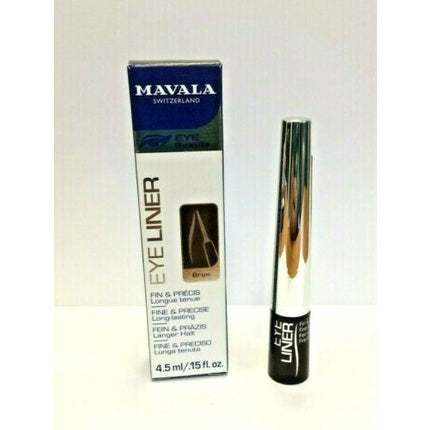 Mavala Eye Liner, Brun Brown, 4.5ml, cu pensulă fină