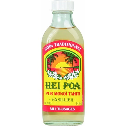 Ulei Monoi Tahiti cu Vanilie, Hei Poa, 100ml