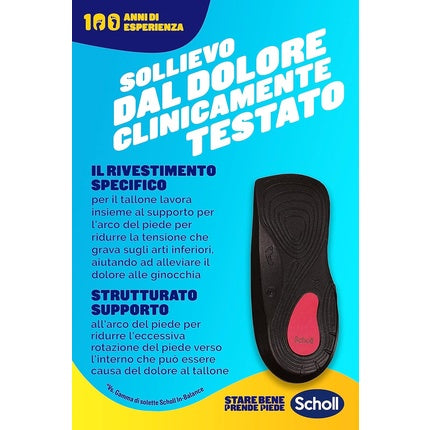 Branturi Scholl In-Balance Negru Mărime L 42.5-45