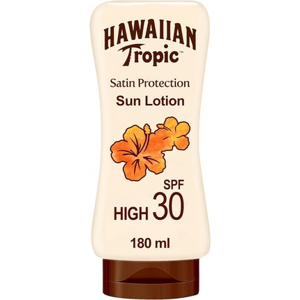 Lotiune de protectie solara, Hawaiian Tropic, Satin Protection, SPF30, 180ml