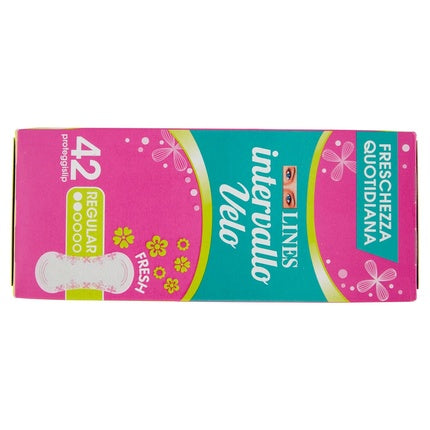 Protecție Liners S-Line Velo cu flori citrice, 42 bucăți