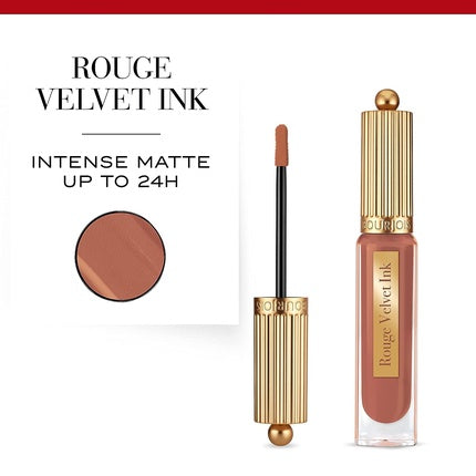 Ruj Bourjois Rouge Velvet Ink, auriu, 11.4cm