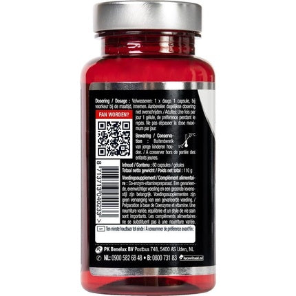 Supliment alimentar Lucovitaal Q10 30 mg cu Vitamina E, One A Day, sticlă roșie, capac argintiu