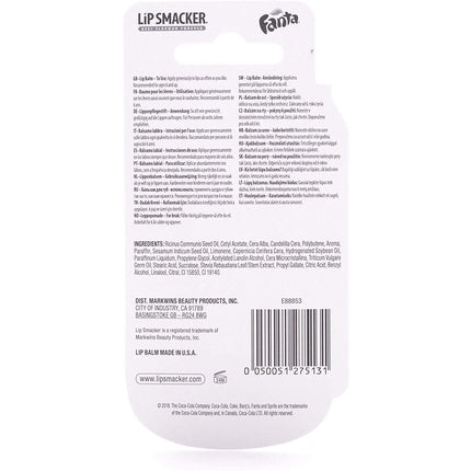Balsam de Buze, Lip Smacker, Fanta, Portocaliu
