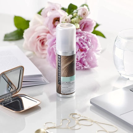 Root Perfect Light Brown, Spray de vopsit păr, 75ml, Culori naturale