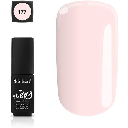 Gel unghii, Silcare, Flexy, roz pal