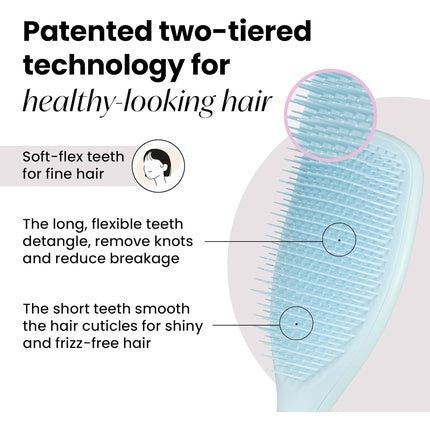 Perie detanglare Tangle Teezer Ultimate, albastru pal