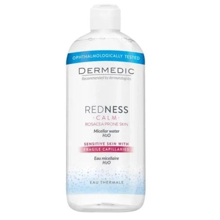 Apă Micelară, Dermedic, Redness Calm H2O, piele sensibilă, 500ml