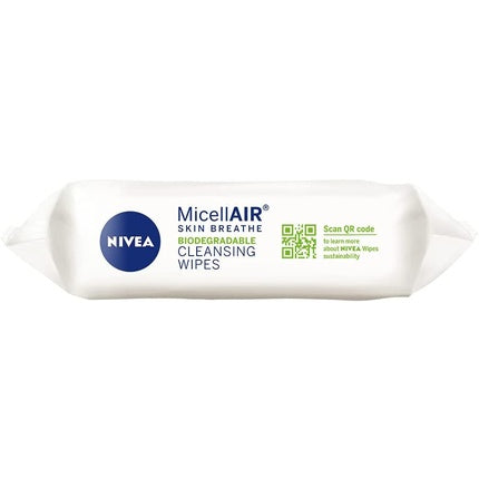 Șervețele Demachiante, Nivea, 25 buc, Biodegradabile
