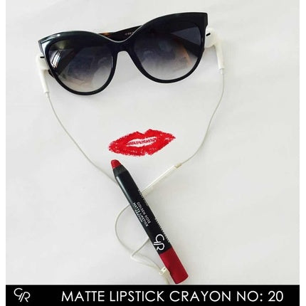 Ruj Mat, Golden Rose Crayon, Visiniu