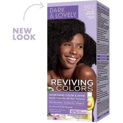 Vopsea păr, Dark & Lovely, Reviving Colors, negru ebene