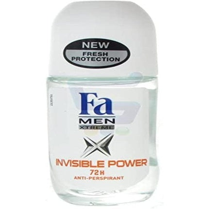 Fa Men Deodorant Roll-On Xtreme Invisible Power, 50ml