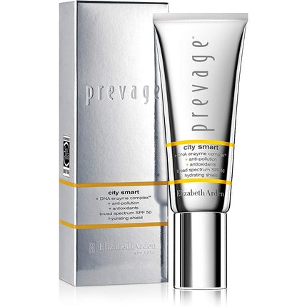 Ecran hidratant SPF 50, Elizabeth Arden Prevage City Smart, 40ml
