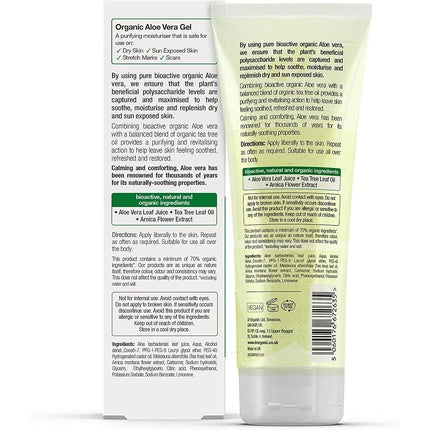 Gel pentru fata, Dr Organic, Aloe Vera, 200 ml