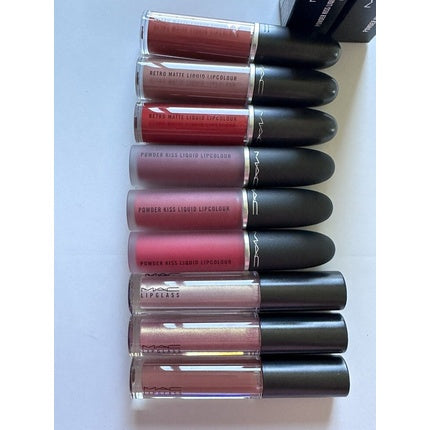Ruj lichid MAC Retro Matte Lipglass Powder Kiss - Nuanțe multiple