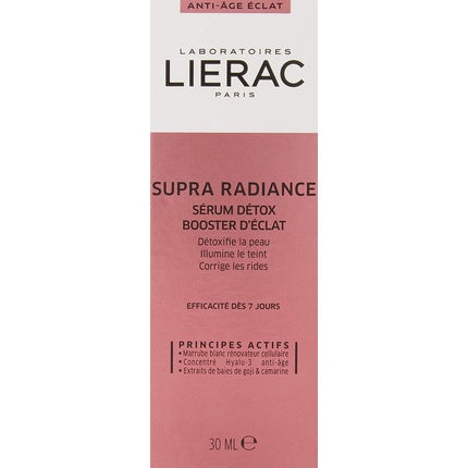 Serum detoxifiere, Lierac, Supra Radiance, 30ml