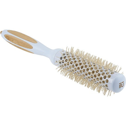 Perie rotundă Tb Tools For Beauty BambooM, natural, volum