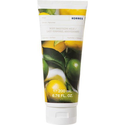 Loțiune Corporeală, Korres, Citrus Body Smoothing Milk, 200ml, Ambalaj Tub